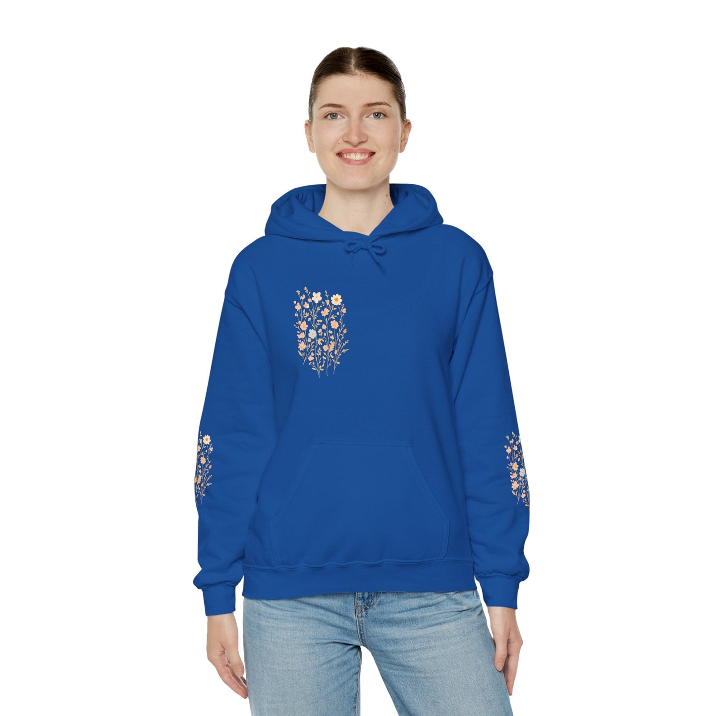 Hooded Sweatshirt - Wildflower Harmony Printify