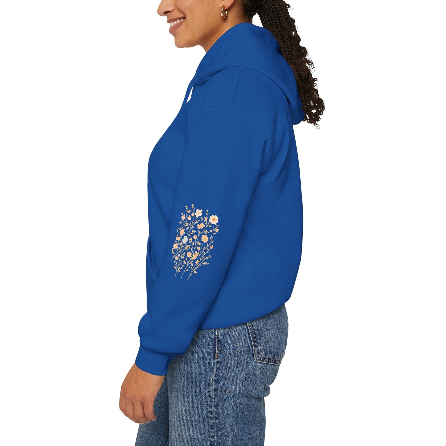 Hooded Sweatshirt - Wildflower Harmony Printify