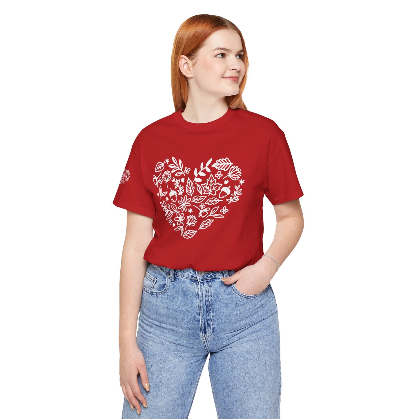 Floral Heart Tee