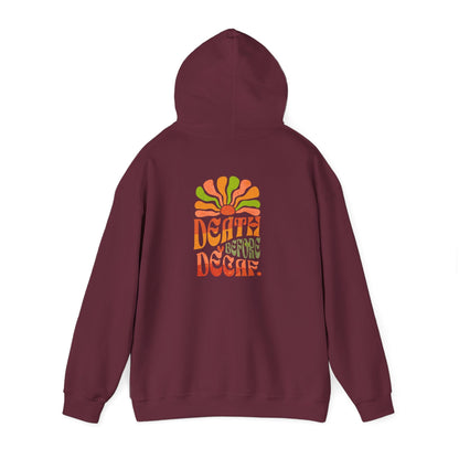 Colorful Retro Hoodie - Perfect for Cozy Days and Celebrations Printify