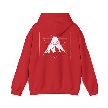 Mountain Adventure Hooded Sweatshirt Printify