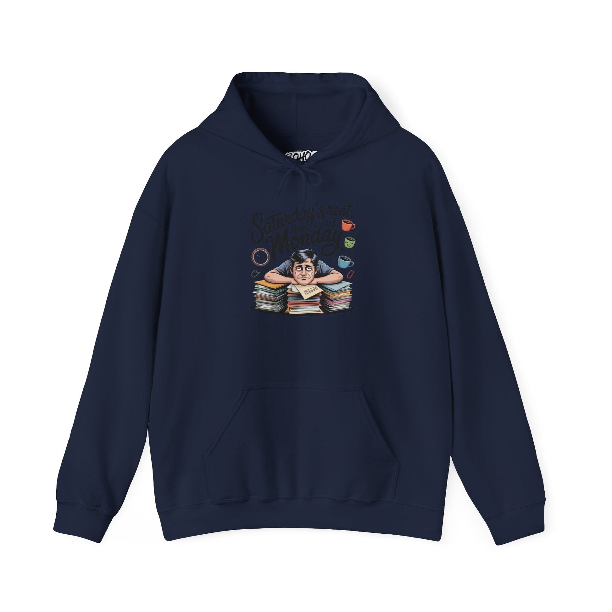 Funny Saturday's Relax Then Comes Monday Hoodie Boho Wear