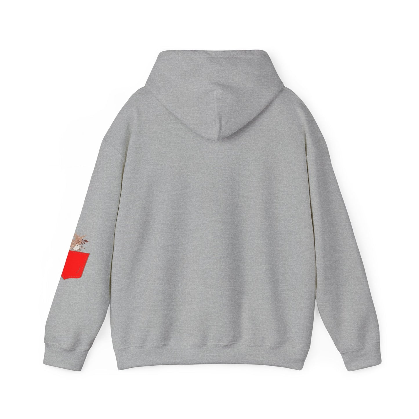 Funny Botanic Autumn Unisex Hoodie Sweatshirt with Pocket Flowers Printify