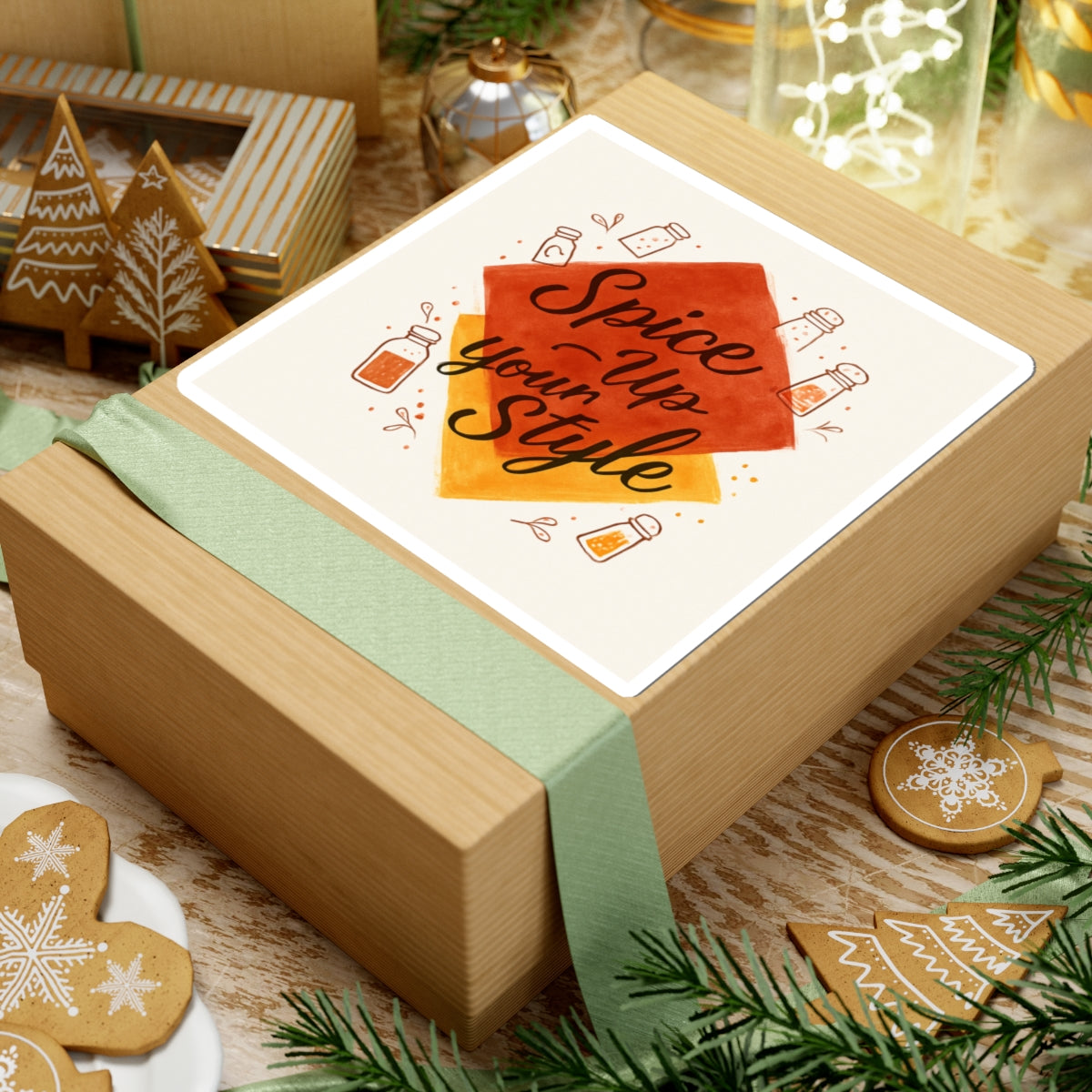 Sticker Set - Spice Up Your Style - Trendy Kiss-Cut Stickers Printify