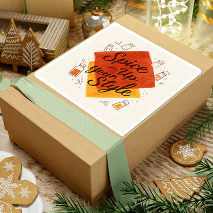 Sticker Set - Spice Up Your Style - Trendy Kiss-Cut Stickers Printify