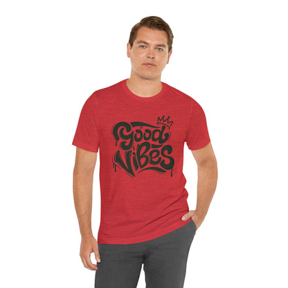 Good Vibes Unisex Jersey Tee Printify