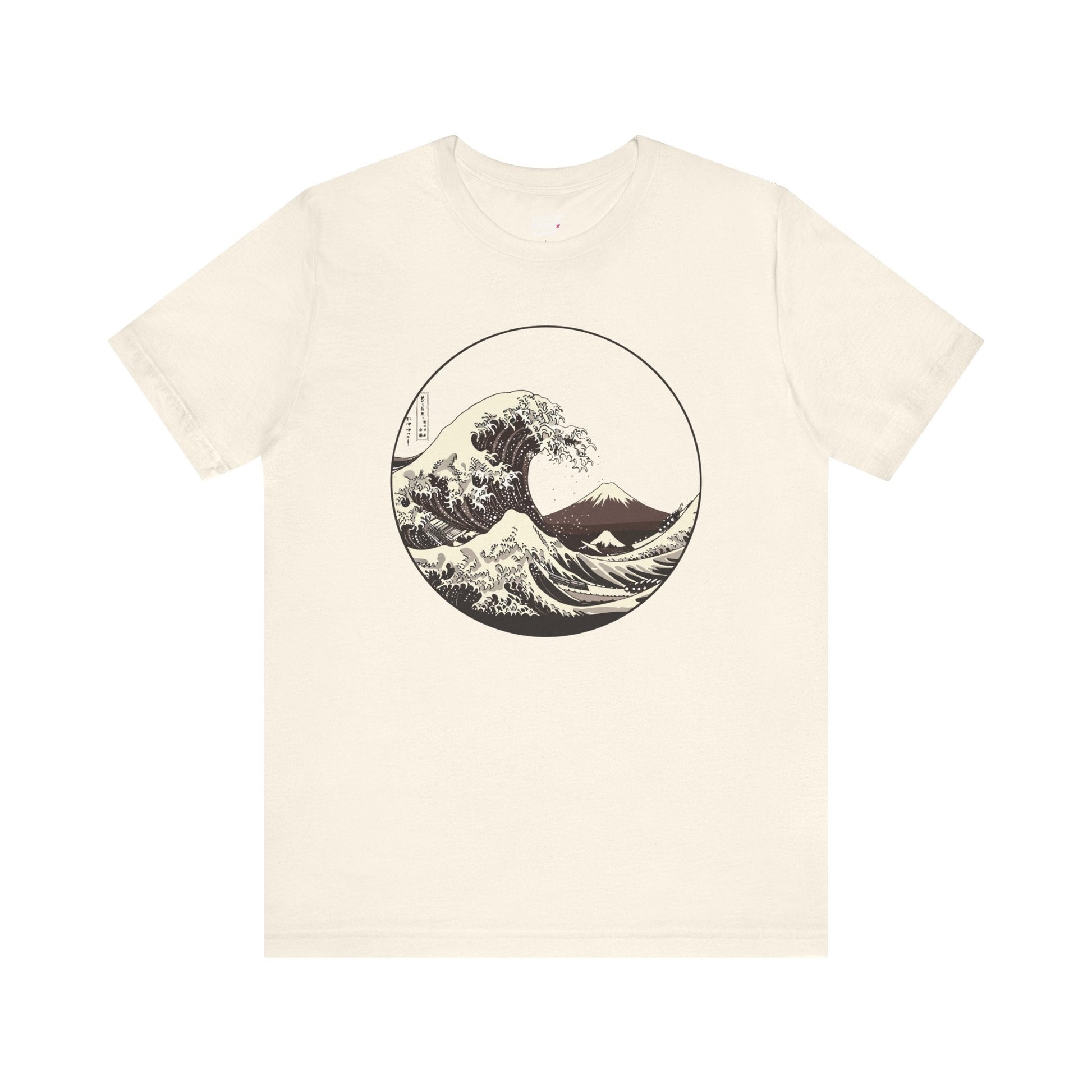 Ocean Wave Graphic Tee | Cool Casual Wear, Beach Lover Gift, Art Inspired Shirt, Summer Attire, Gift for Him/Her Printify