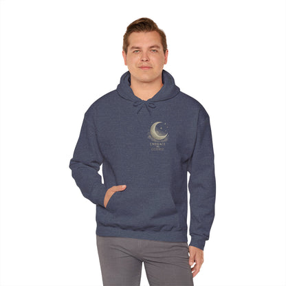 Space Embrace Hoodie Sweatshirt Printify