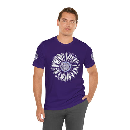 Boho Blue Mandala Tee Boho Wear