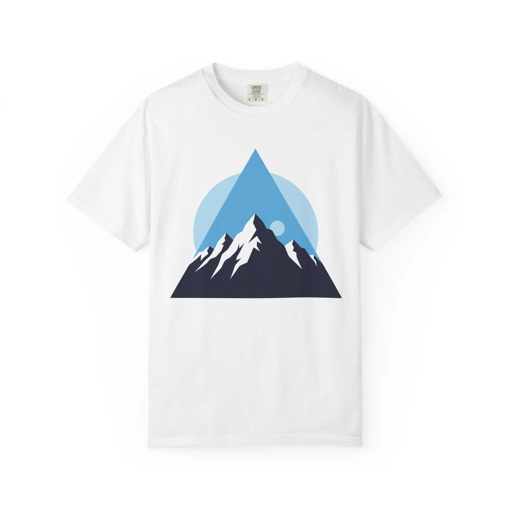 Mountain Adventure Unisex Garment-Dyed T-shirt | Nature Lover Shirt, Outdoor Gift, Hiking Tee, Graphic Tee, Travel Apparel Printify