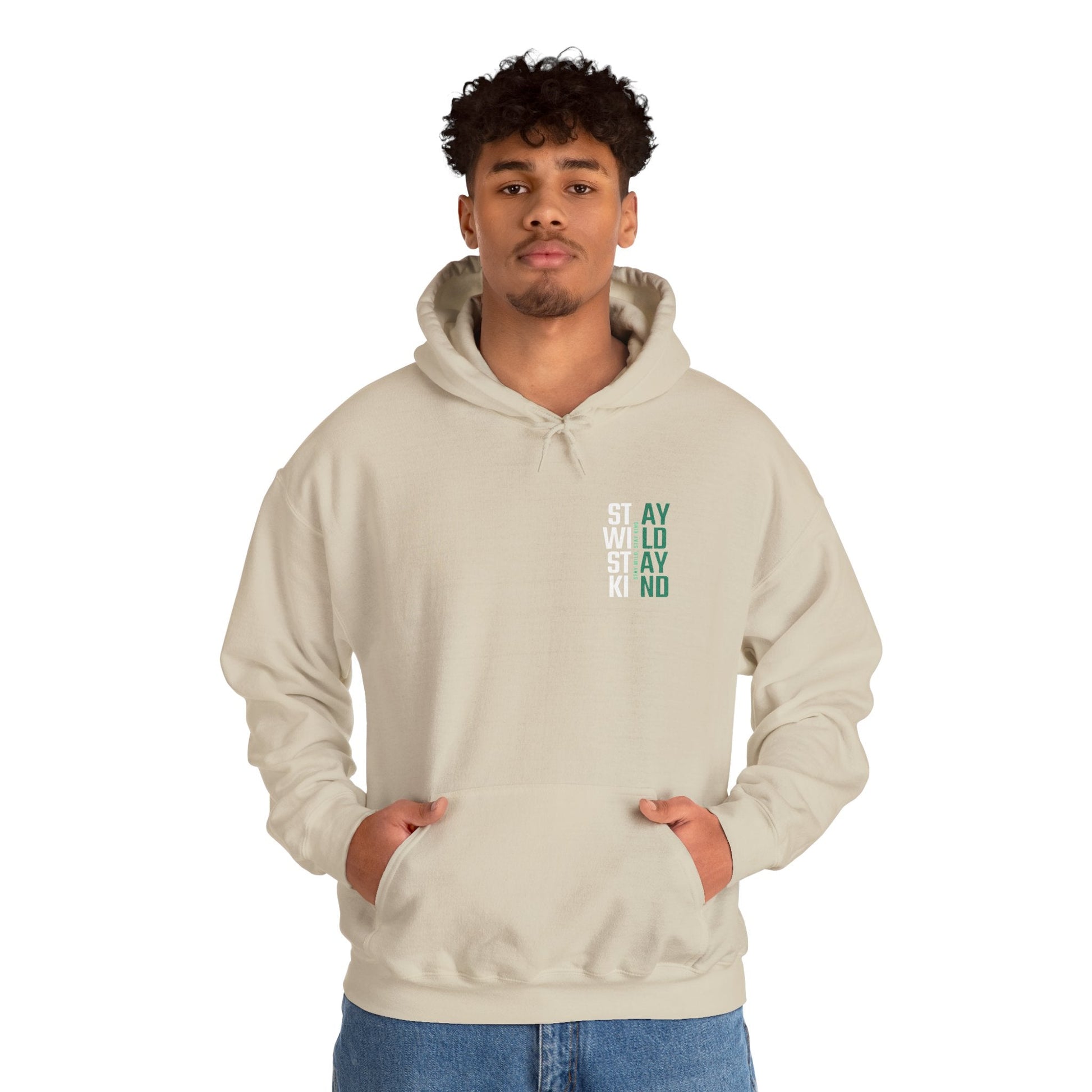 Stay Wild, Stay Kind Hoodie Printify