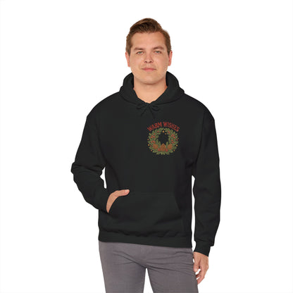 Hooded Sweatshirt - Warm Wishes Boho Wear