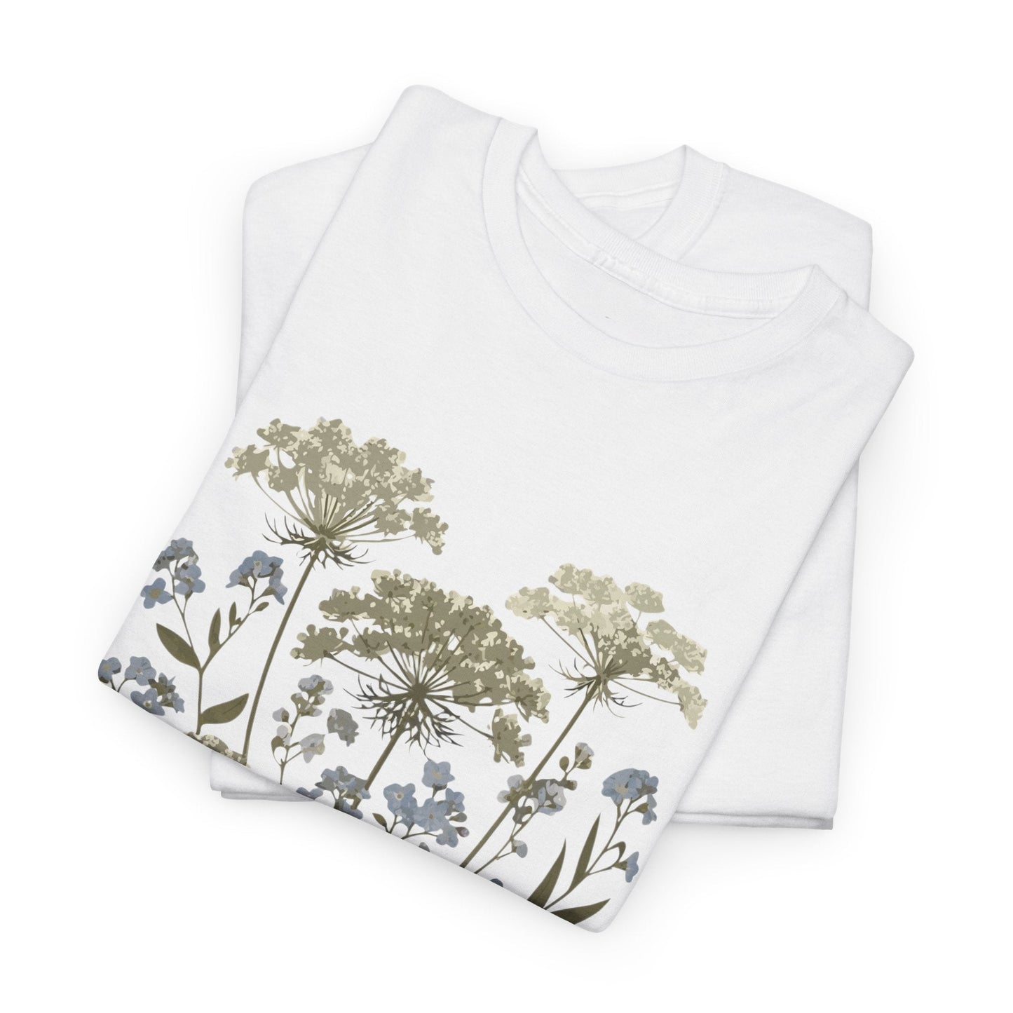 Botanical Art Unisex Heavy Cotton Tee Printify