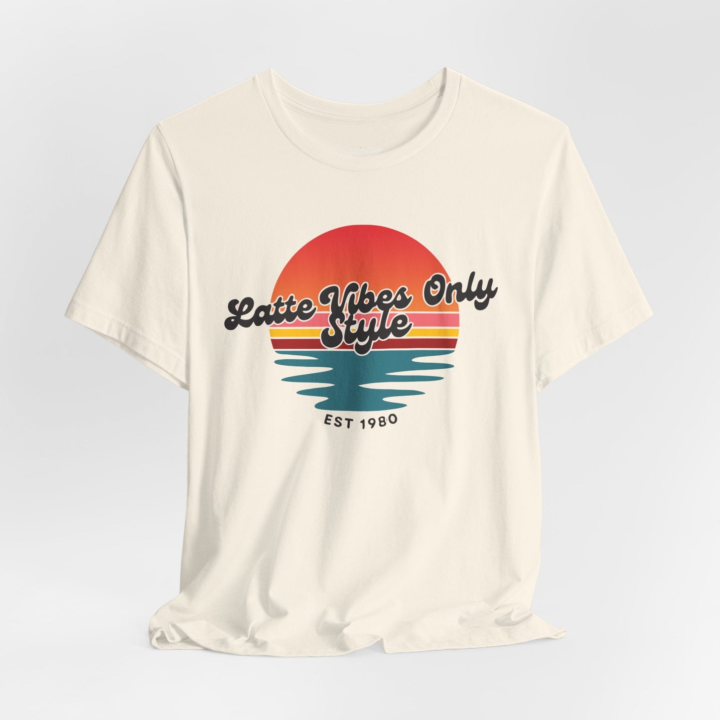 Latte Vibes Only T-Shirt Printify