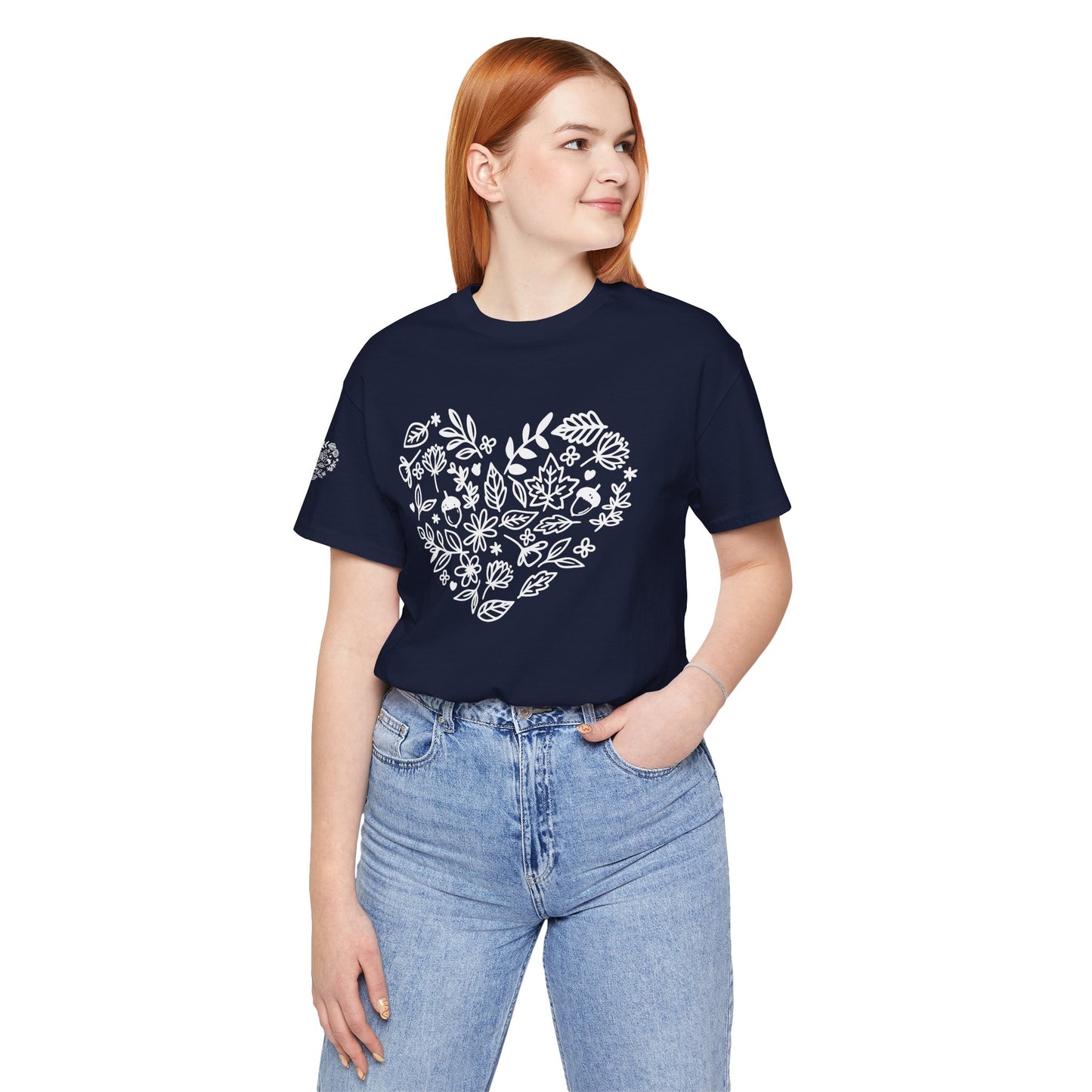 Floral Heart Tee