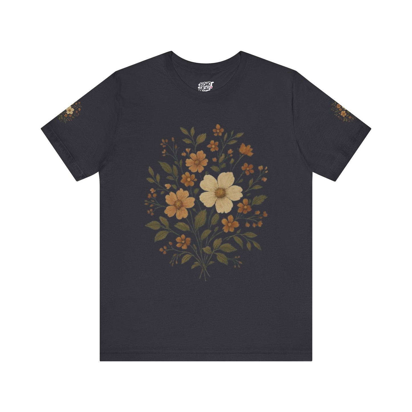 Boho Floral Tee Printify