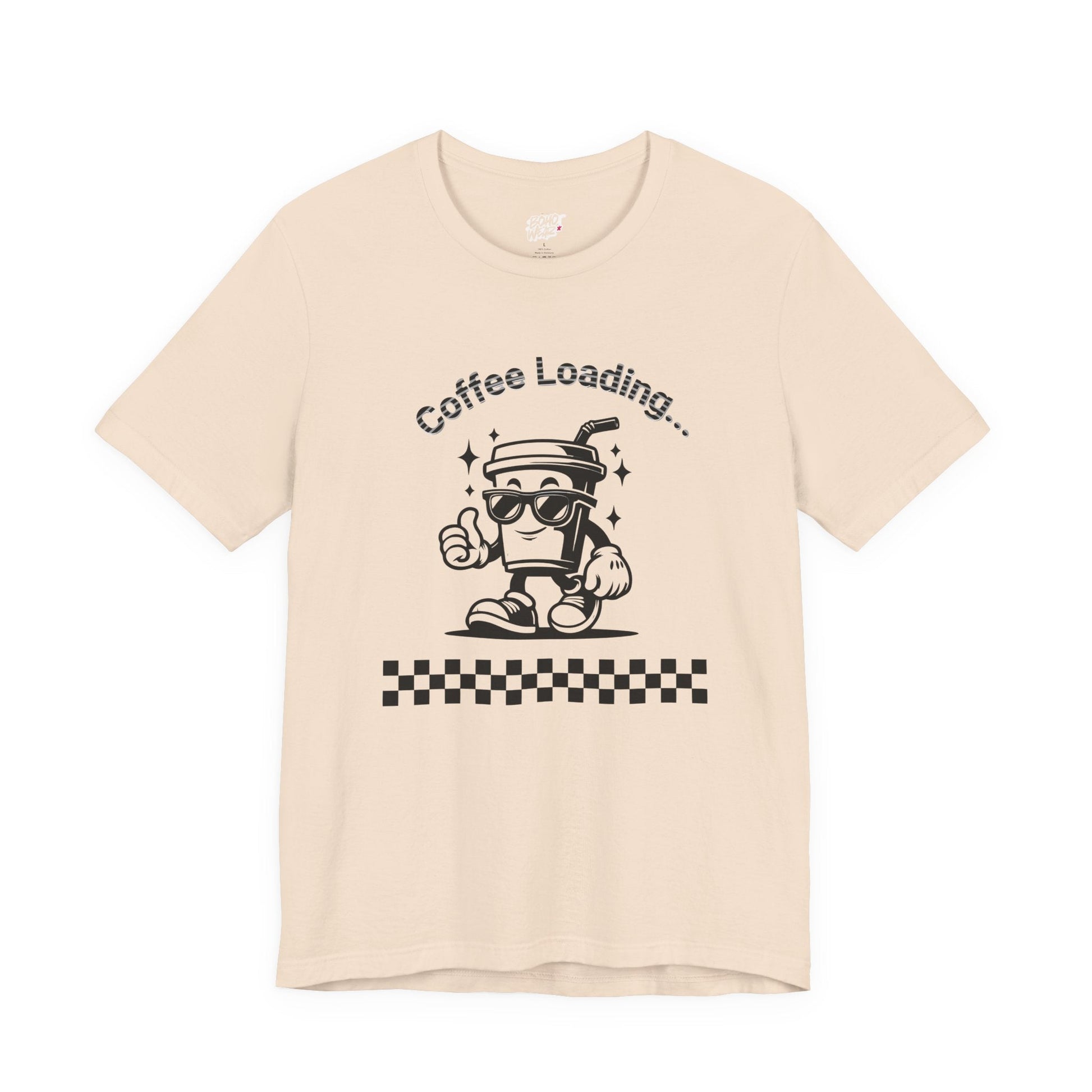 Coffee Loading Retro Tee Boho Wear