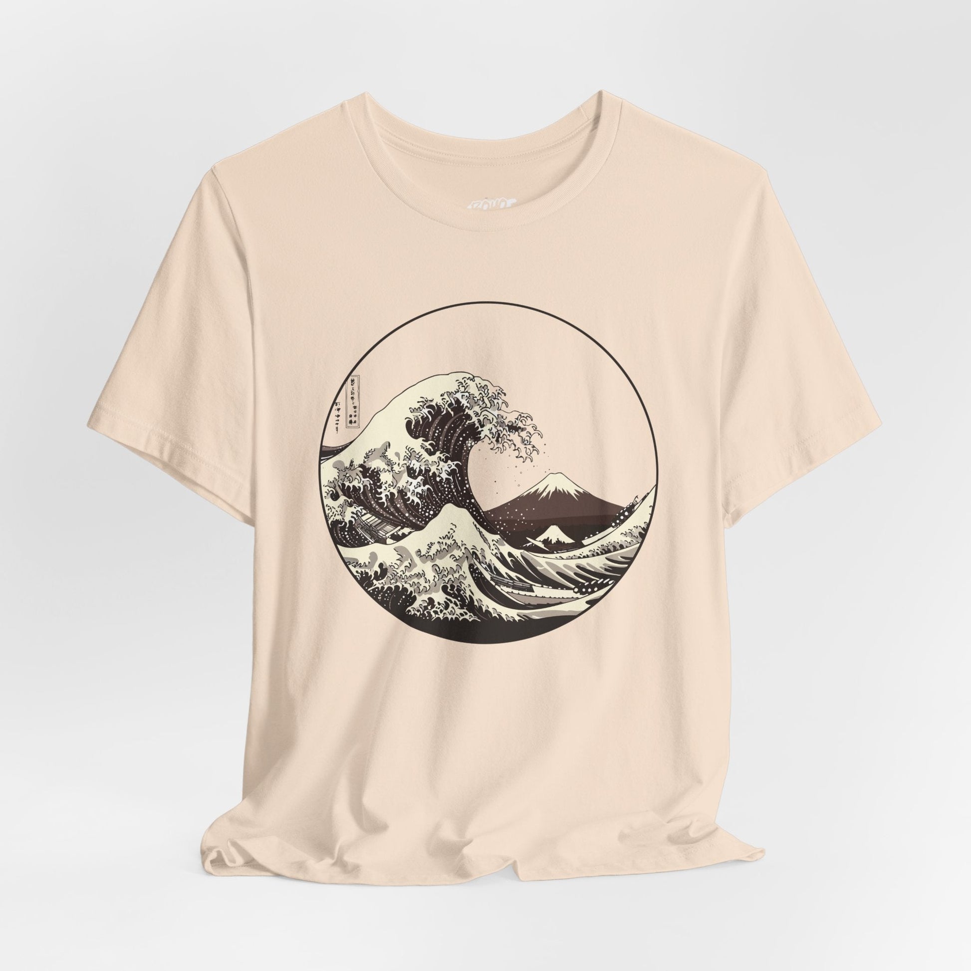 Ocean Wave Graphic Tee | Cool Casual Wear, Beach Lover Gift, Art Inspired Shirt, Summer Attire, Gift for Him/Her Printify