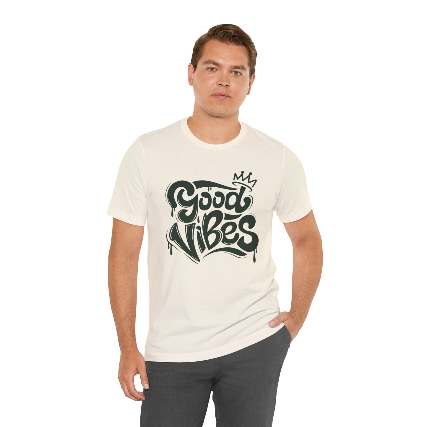 Good Vibes Unisex Jersey Tee Printify