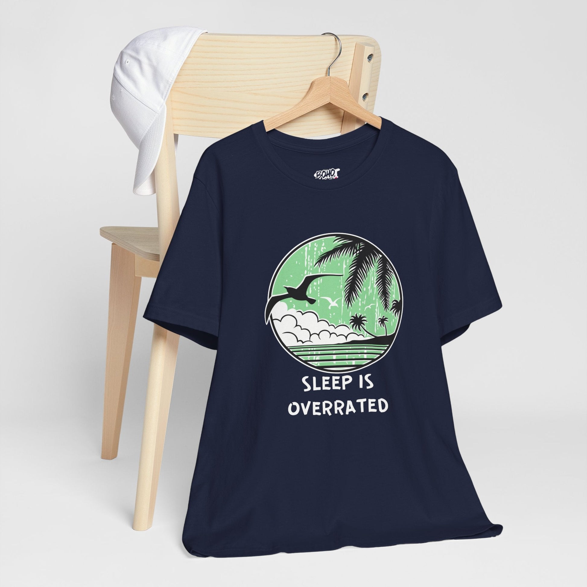 Sleepy Days Unisex Tee: Beach Lovers Boho Wear