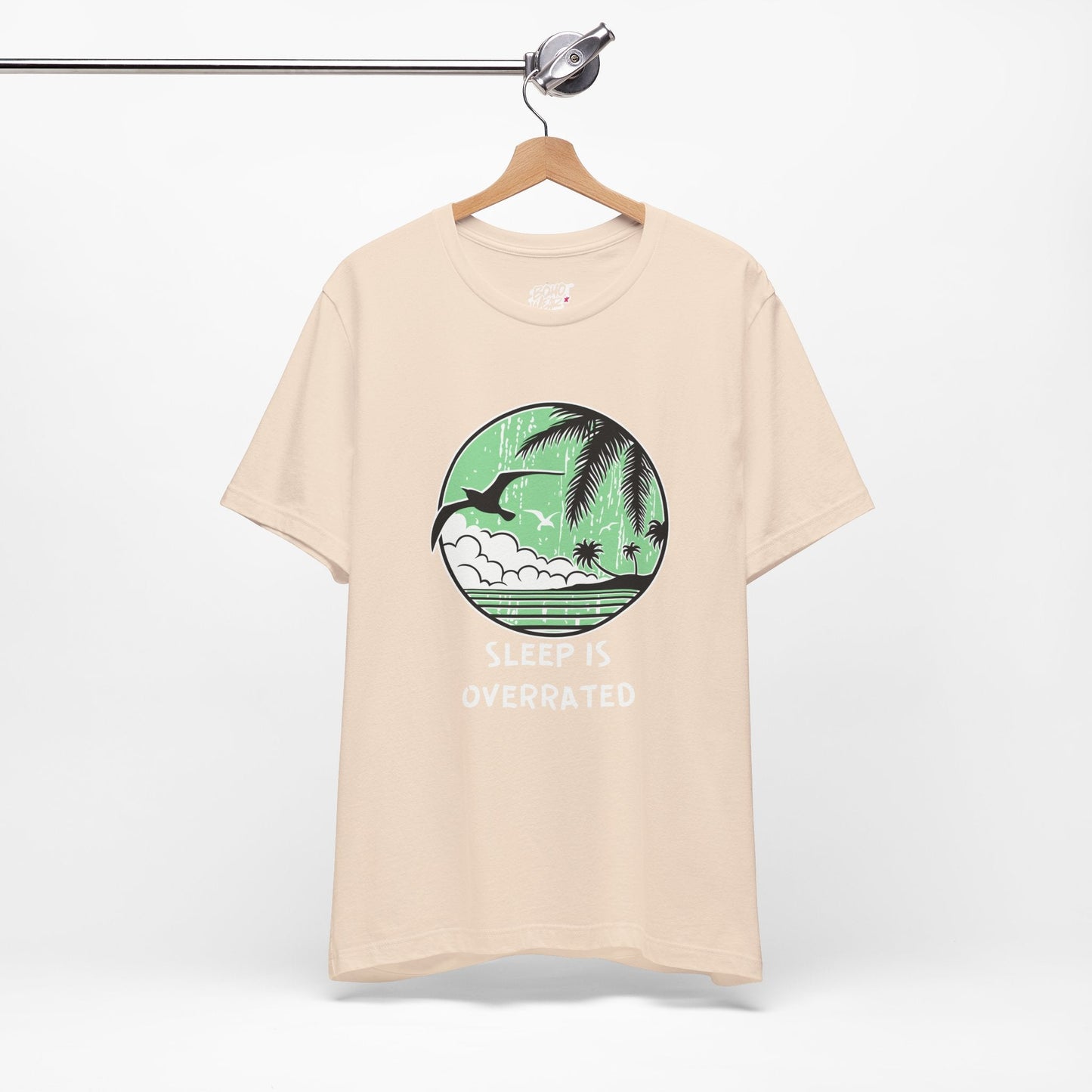 Sleepy Days Unisex Tee: Beach Lovers Printify