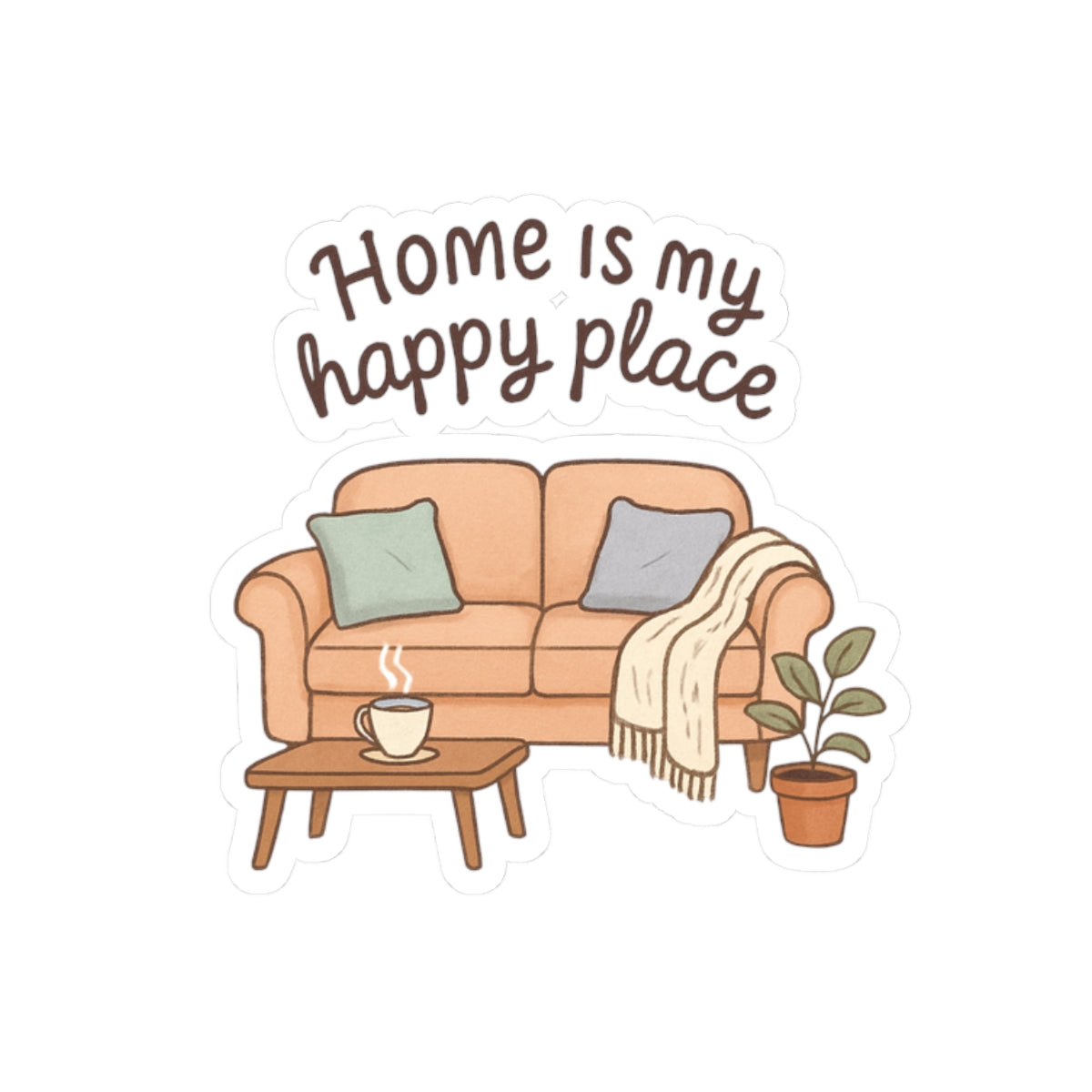 Kiss-Cut Stickers Boho Wear