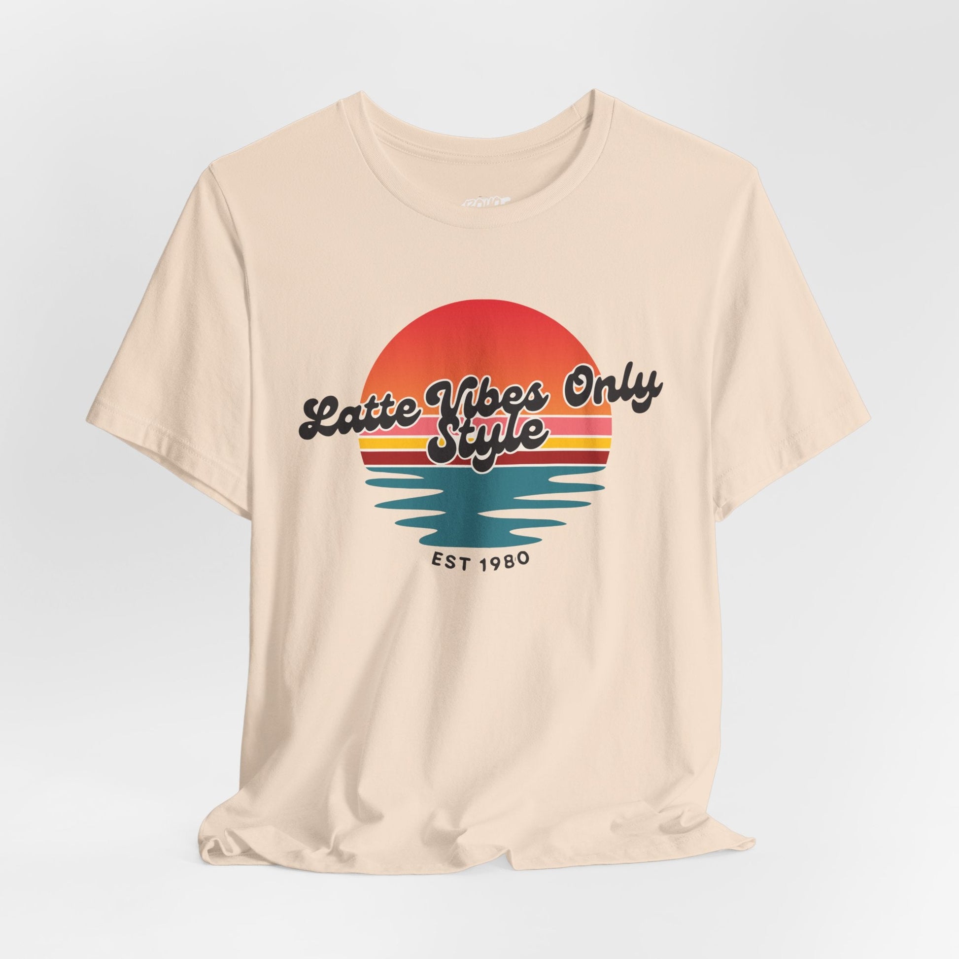 Latte Vibes Only T-Shirt Printify