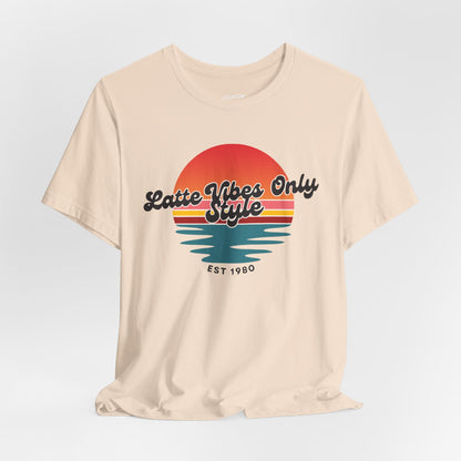 Latte Vibes Only T-Shirt Printify