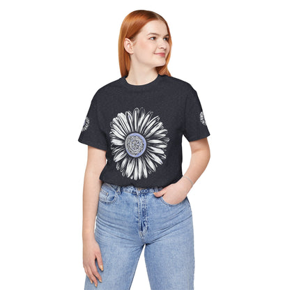 Boho Blue Mandala Tee Boho Wear