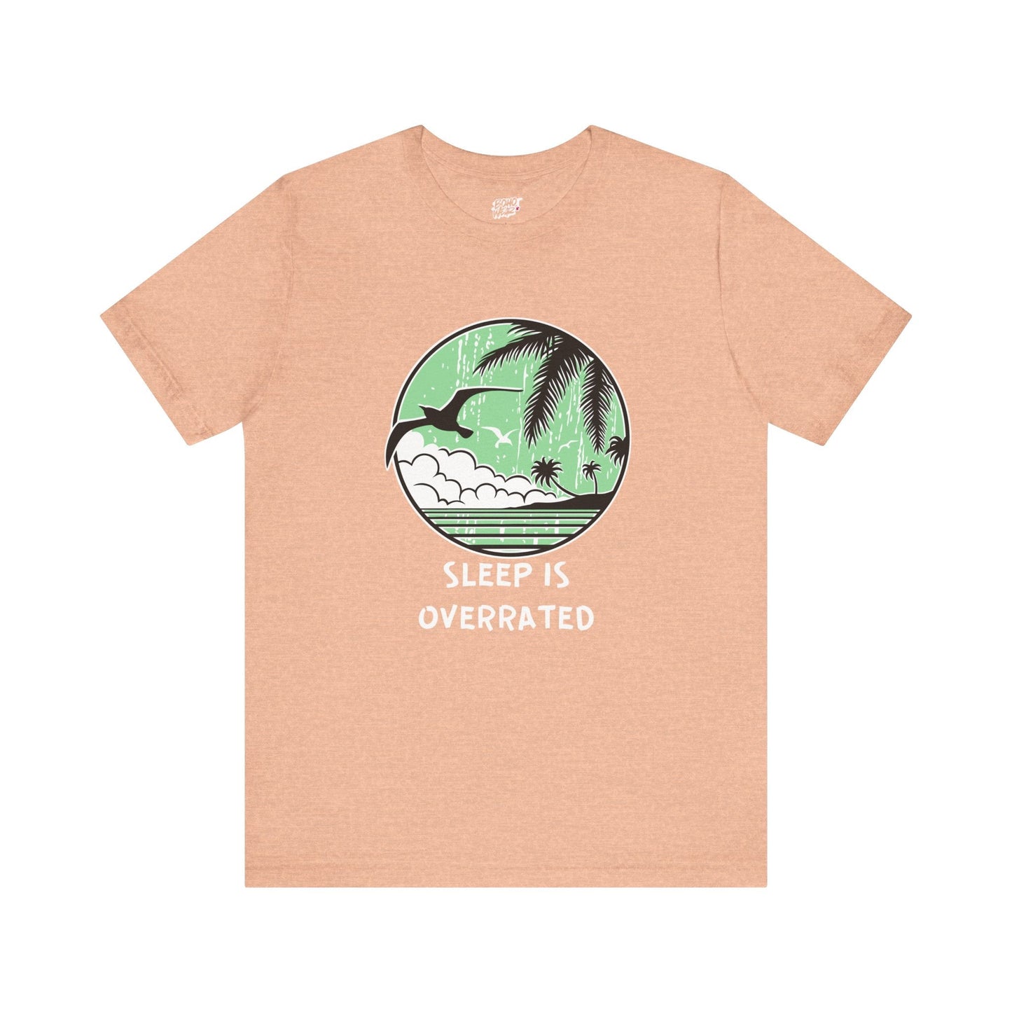 Sleepy Days Unisex Tee: Beach Lovers Printify