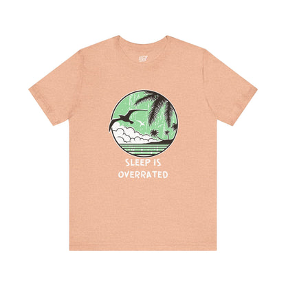 Sleepy Days Unisex Tee: Beach Lovers Printify