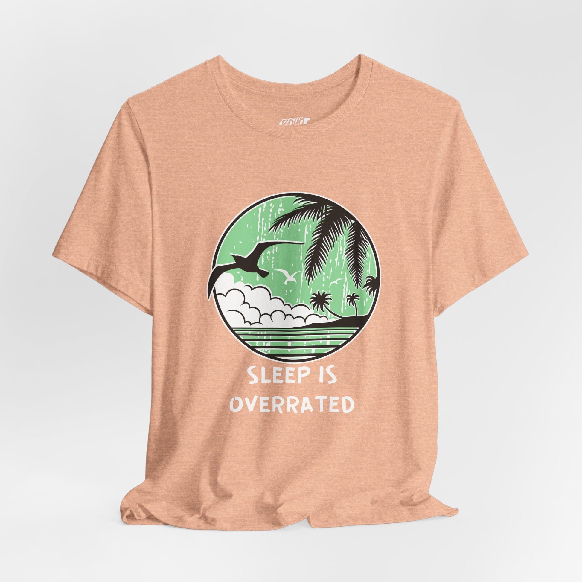 Sleepy Days Unisex Tee: Beach Lovers Printify