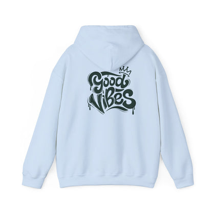 Good Vibes Unisex Heavy Blend Hoodie Printify