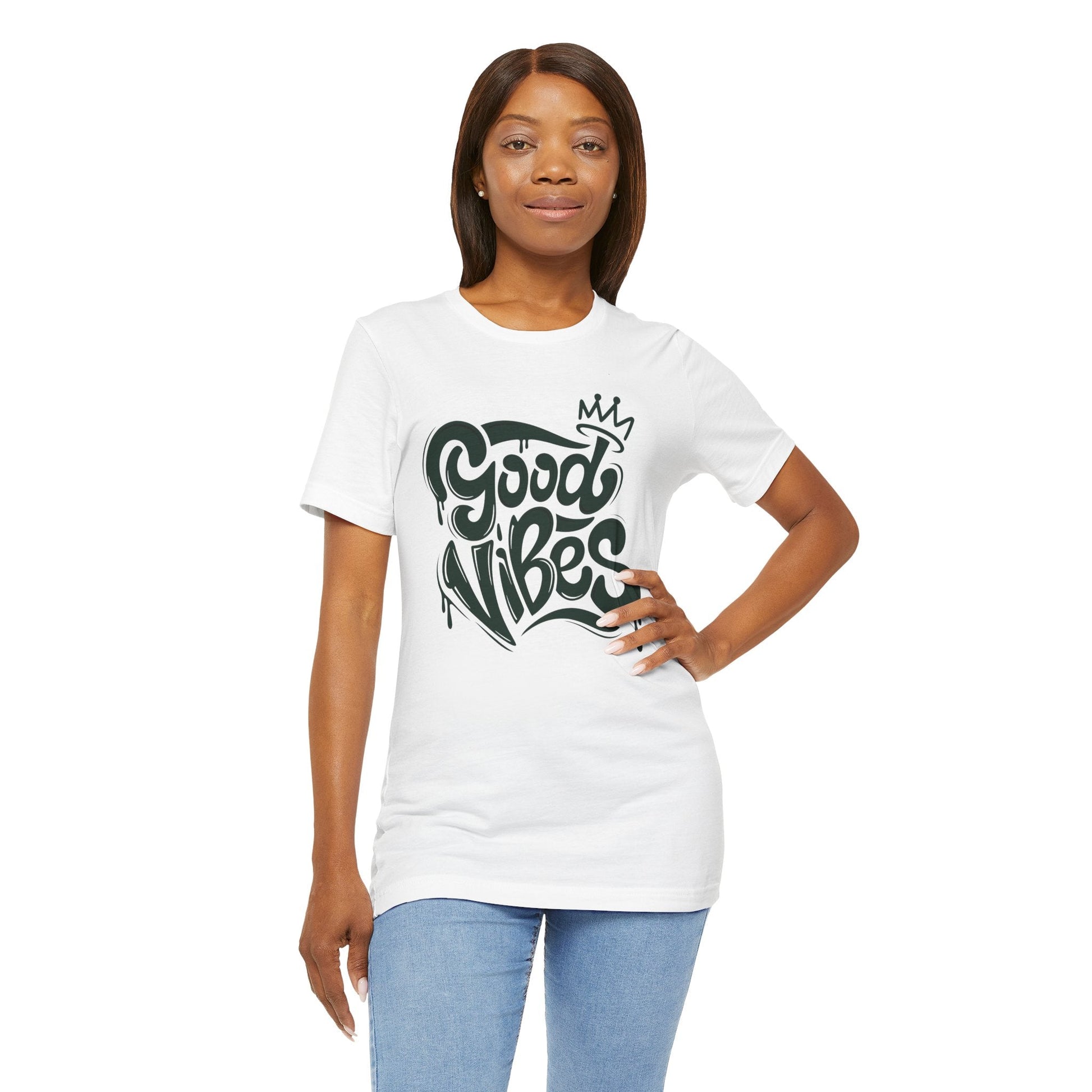 Good Vibes Unisex Jersey Tee Printify