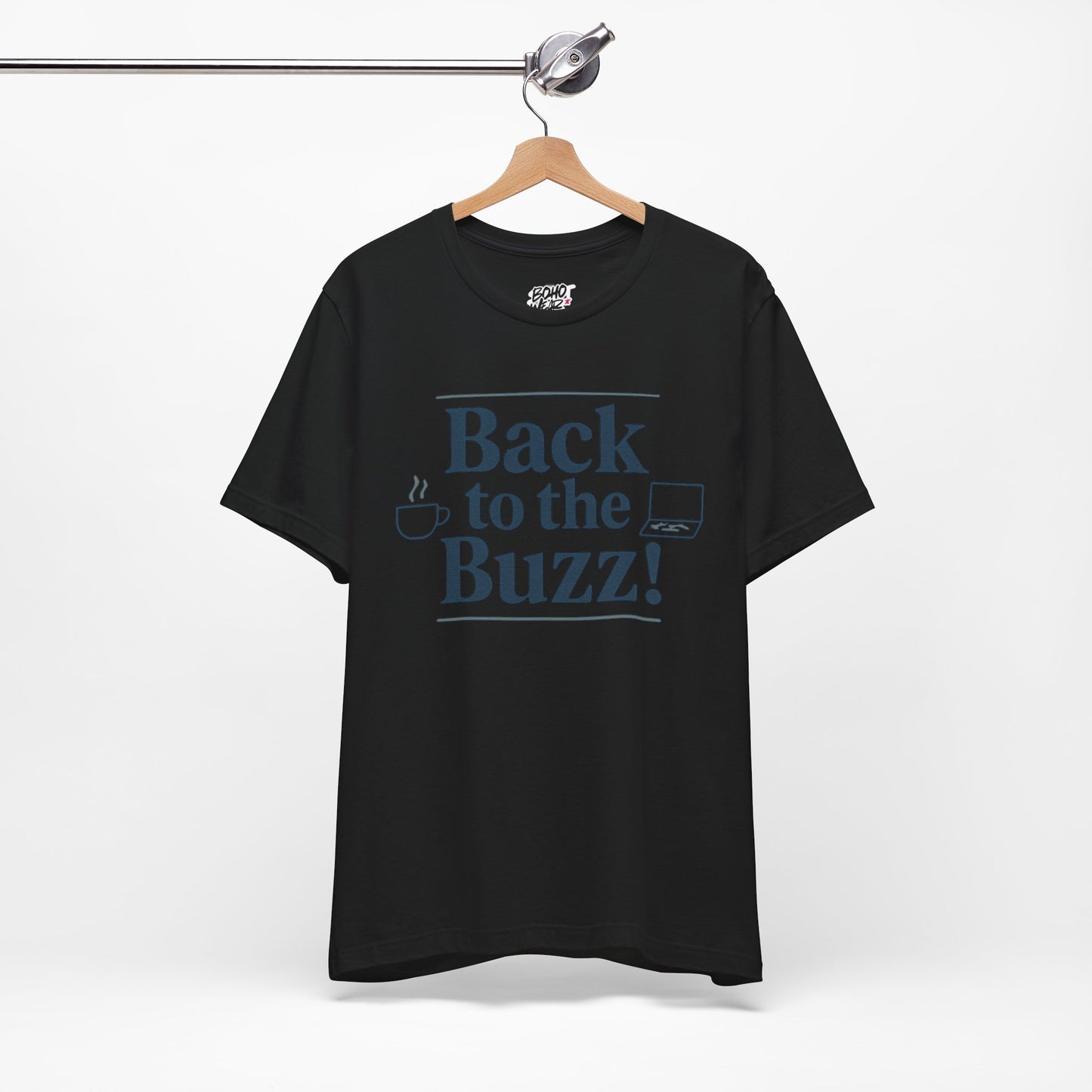 T-Shirt - 'Back to the Buzz' Unisex Jersey Short Sleeve Tee
