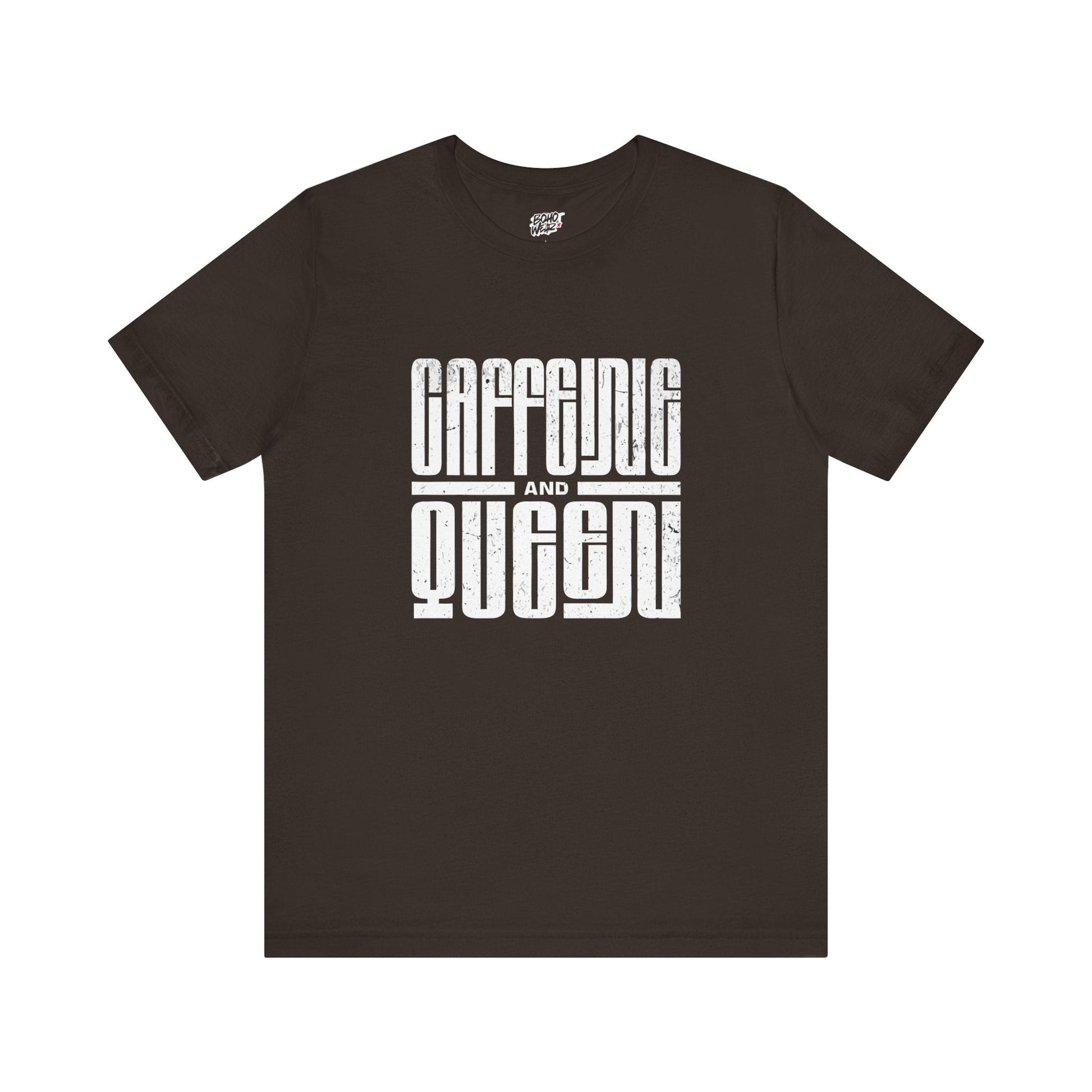 T-Shirt for Coffee Lovers - Caffeine Queen Design Printify