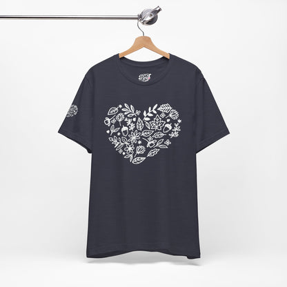 Floral Heart Tee
