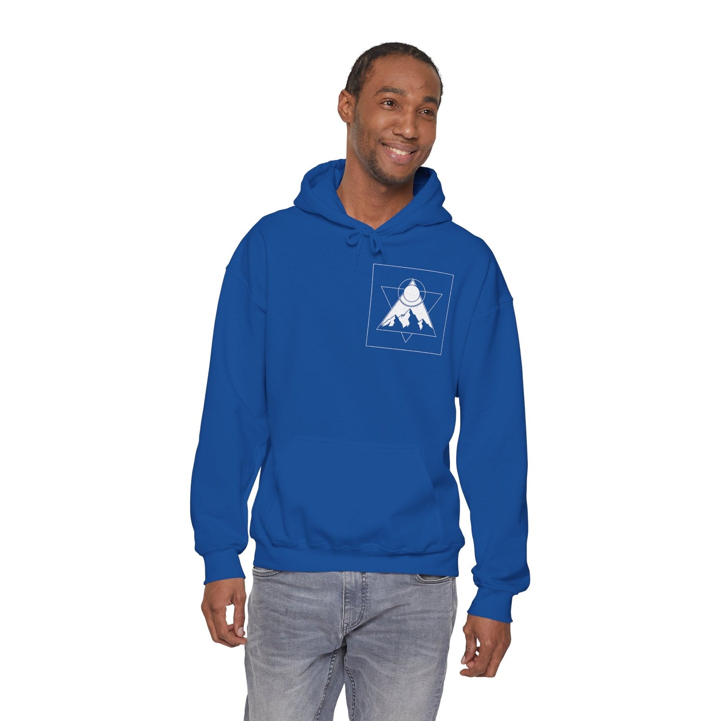 Mountain Adventure Hooded Sweatshirt Printify