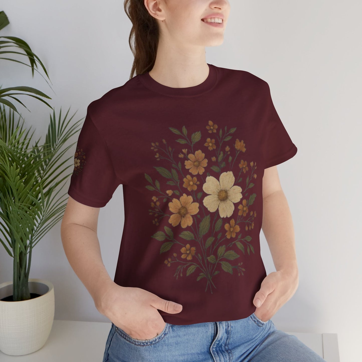 Boho Floral Tee Boho Wear