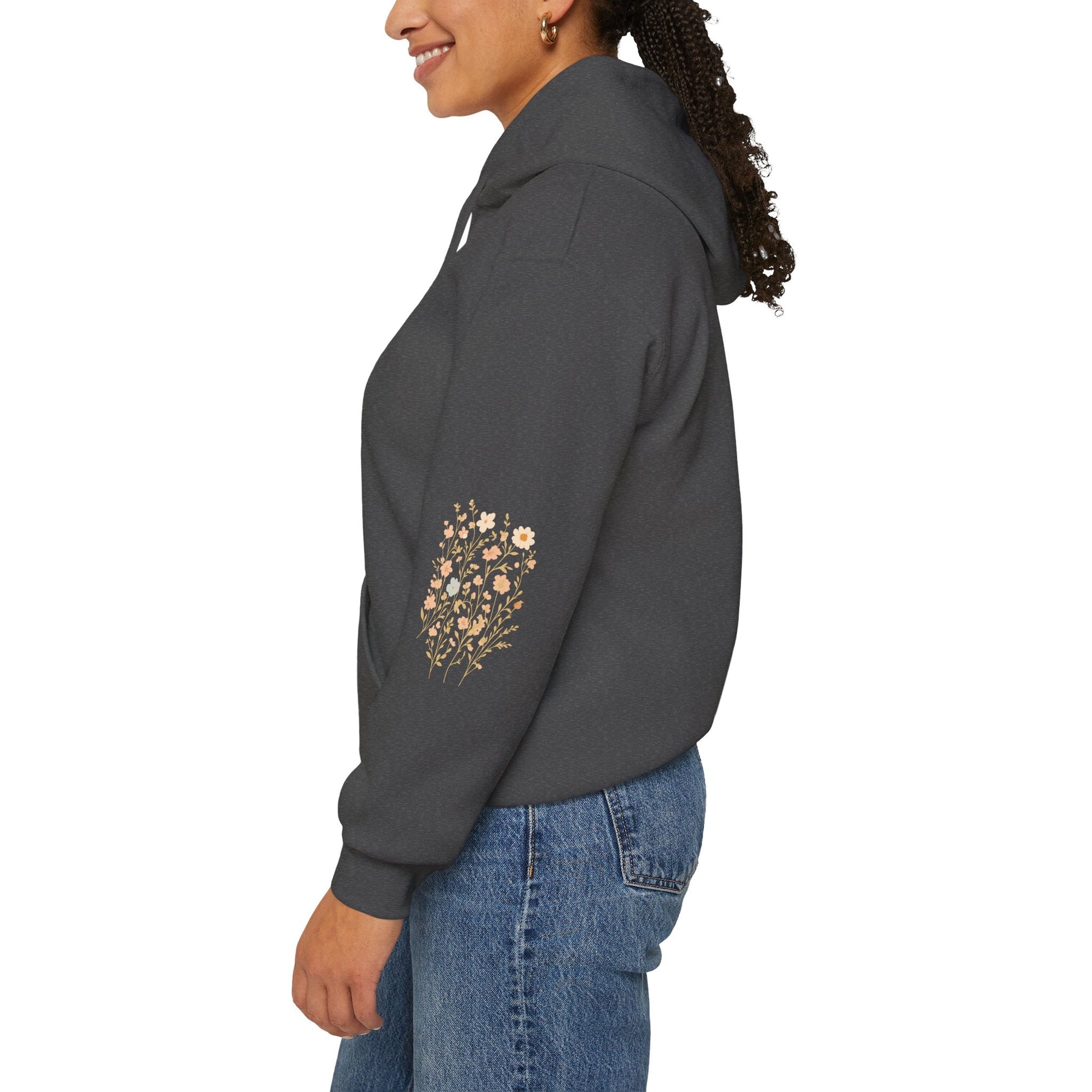 Hooded Sweatshirt - Wildflower Harmony Printify