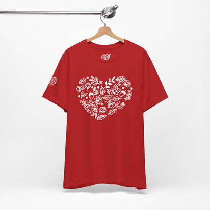 Floral Heart Tee