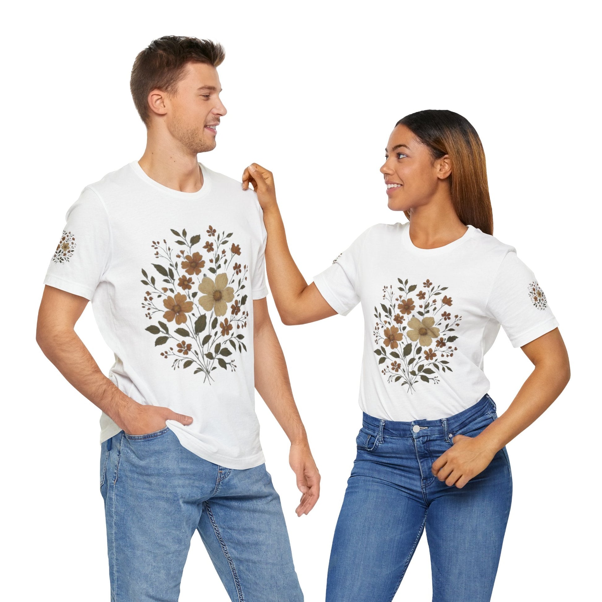 Boho Floral Tee Printify