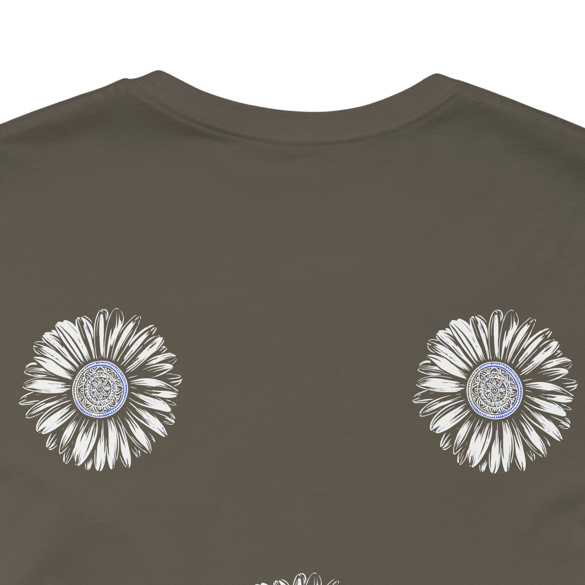 Boho Blue Mandala Tee Printify