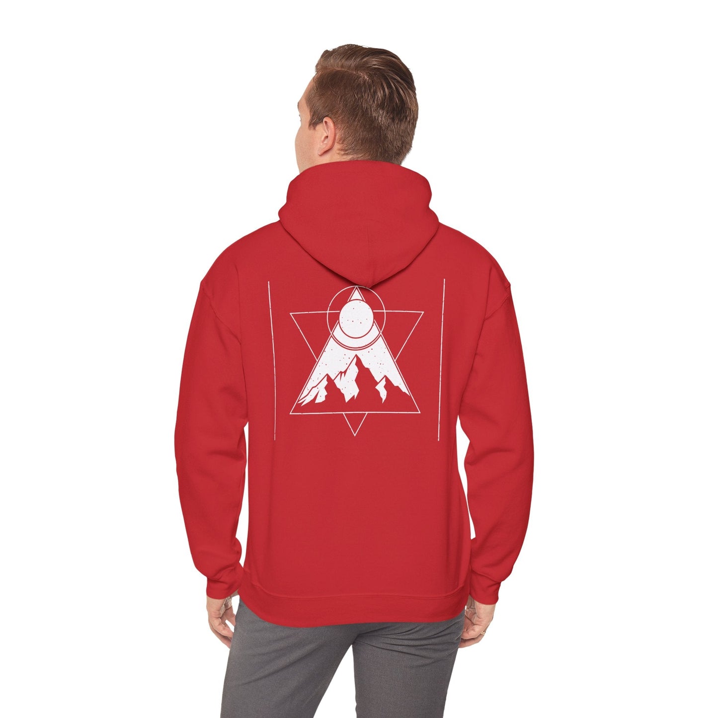 Mountain Adventure Hooded Sweatshirt Printify