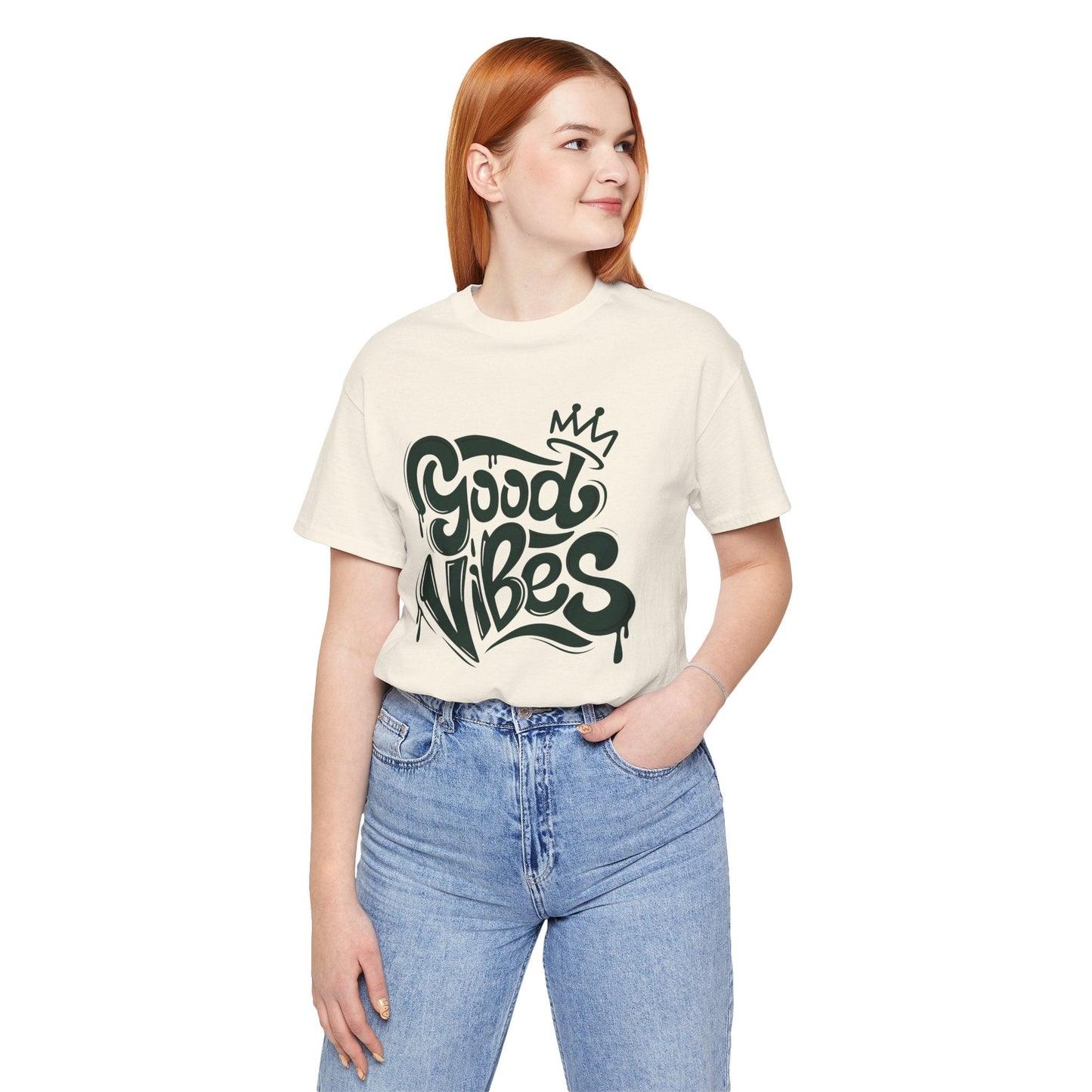 Good Vibes Unisex Jersey Tee Printify