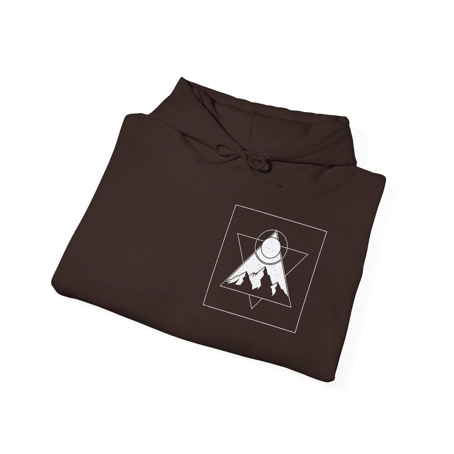 Mountain Adventure Hooded Sweatshirt Printify