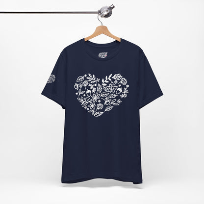 Floral Heart Tee