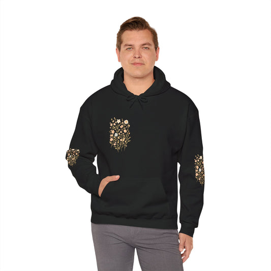 Hooded Sweatshirt - Wildflower Harmony Printify