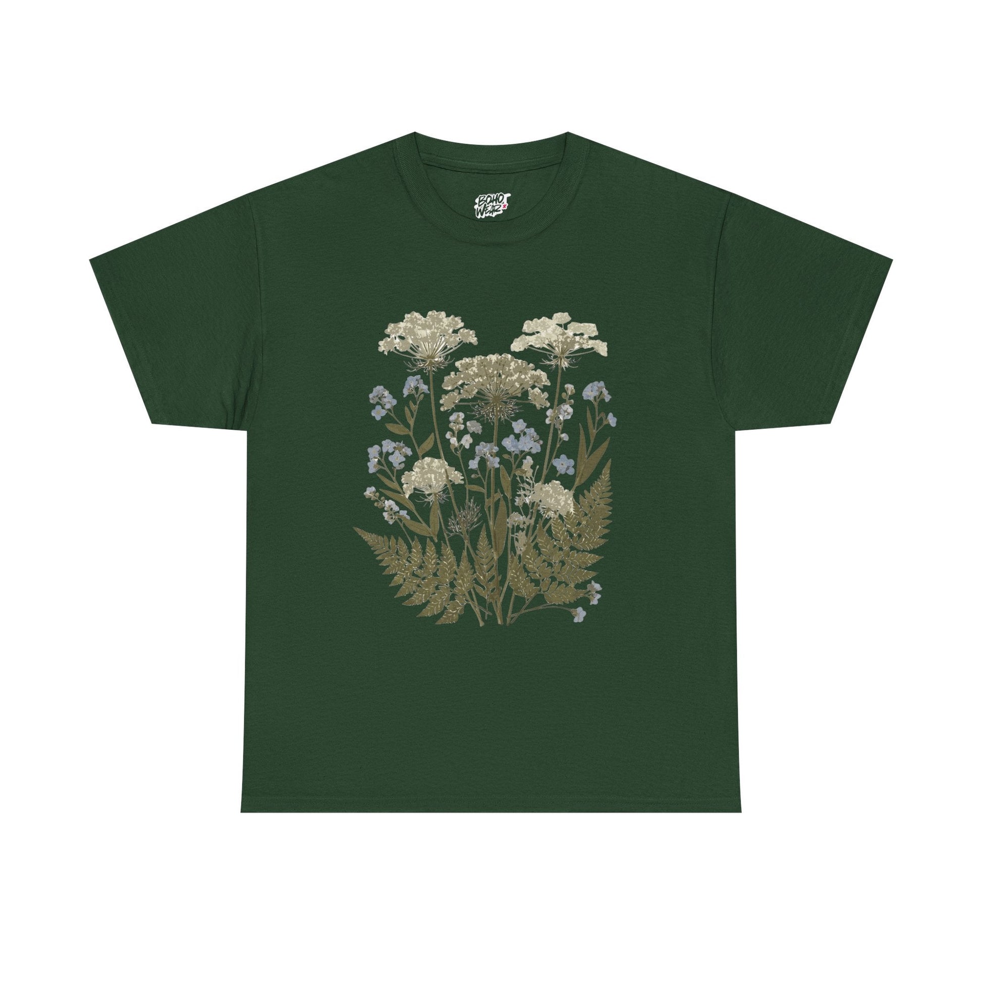 Botanical Art Unisex Heavy Cotton Tee Printify