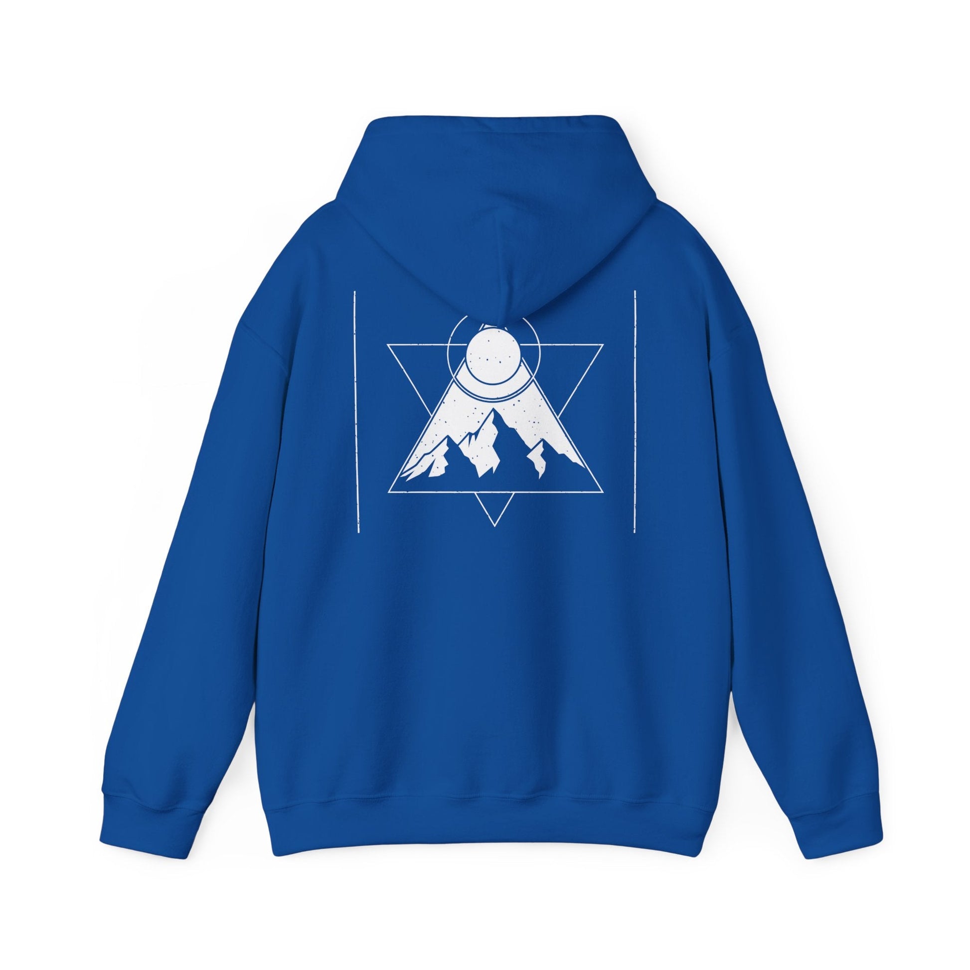 Mountain Adventure Hooded Sweatshirt Printify